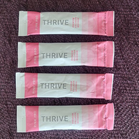 LeVel THRIVE Plus - Pink Pro Collagen (4 Single Stick Sample Packs) - Picture 1 of 3
